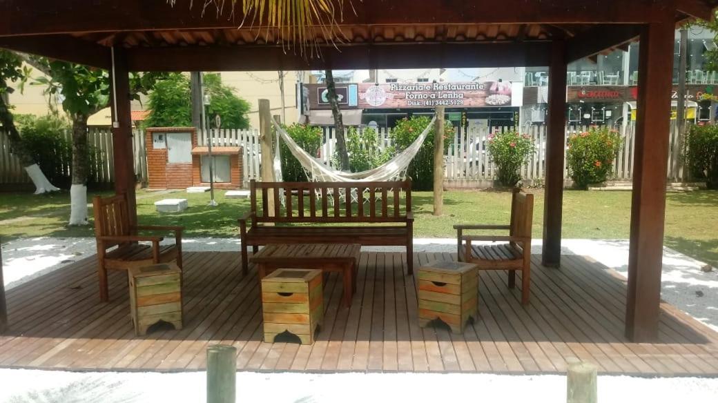 Apto Espetacular A 50 M Do Mar Em Condominio Com Piscinas Maravilhosas Guaratuba Εξωτερικό φωτογραφία
